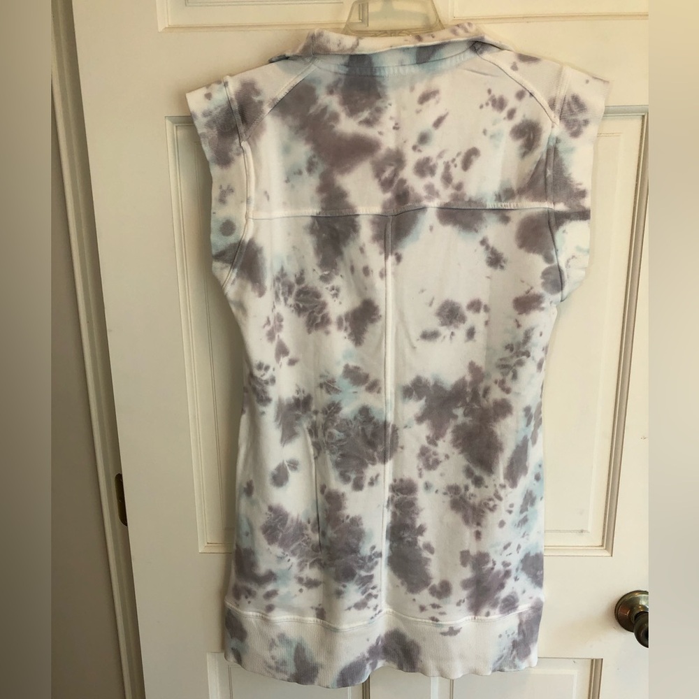 Daily Practice by Anthropologie Embroidered Sleeveless Tunic Sweatshirt NWT Smal - Picture 4 of 5
